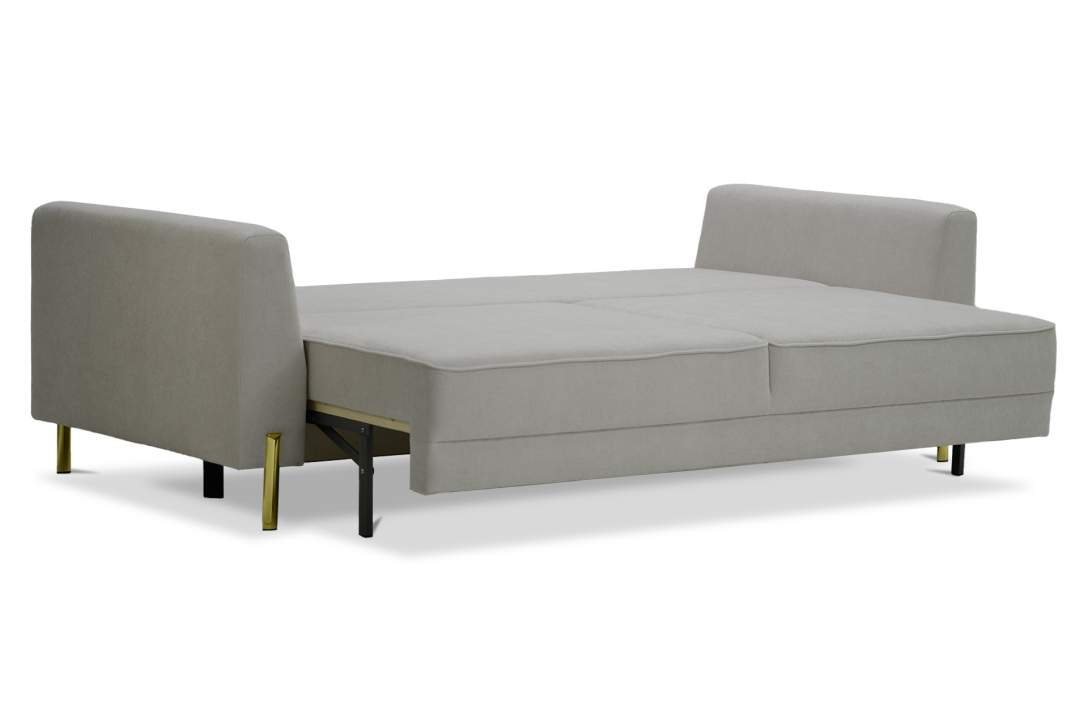 Прямой диван Энгри бежевый букле