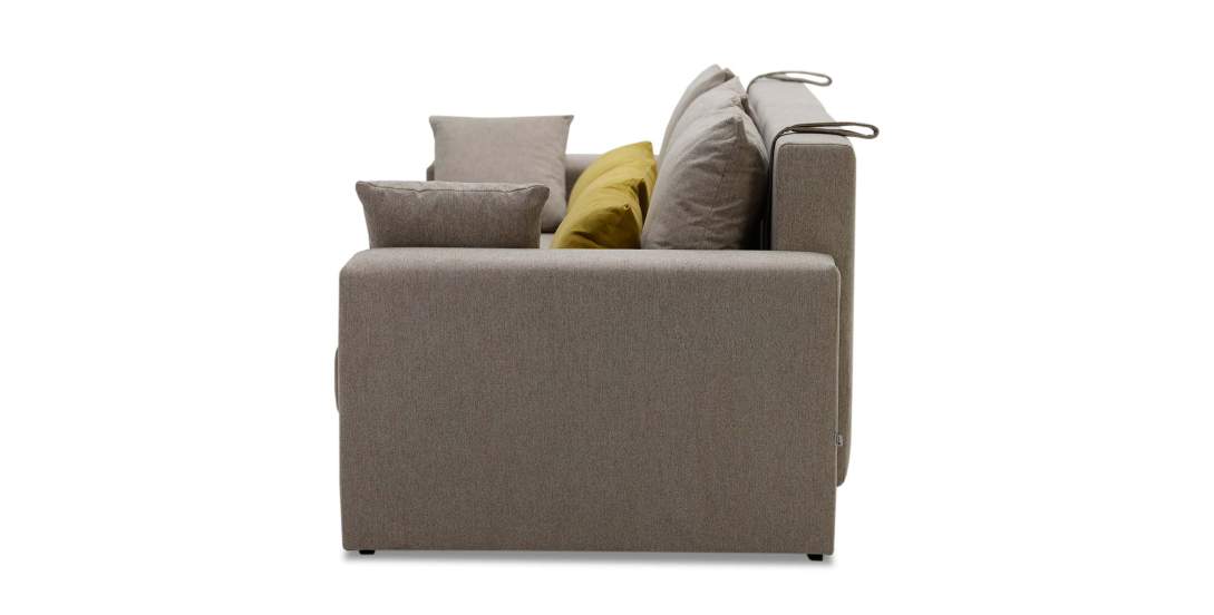 Прямой диван Майами Бежевый шенилл