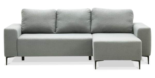 Угловой диван Вебер Серебристый букле Уцененный