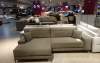 Угловой диван правый Белес Хаки велюр 