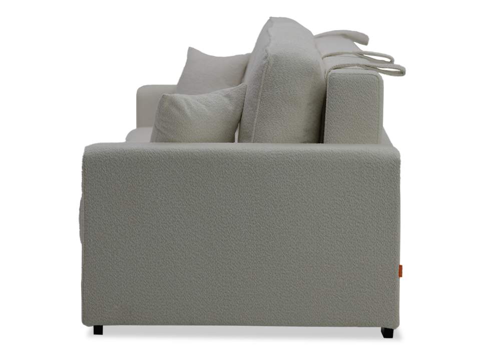 Диван трансформер Астон MAX белый букле