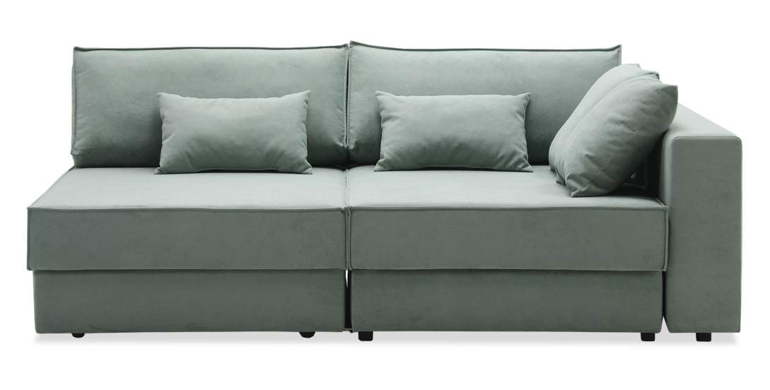 Диван трансформер Дуглас Бирюзовый велюр