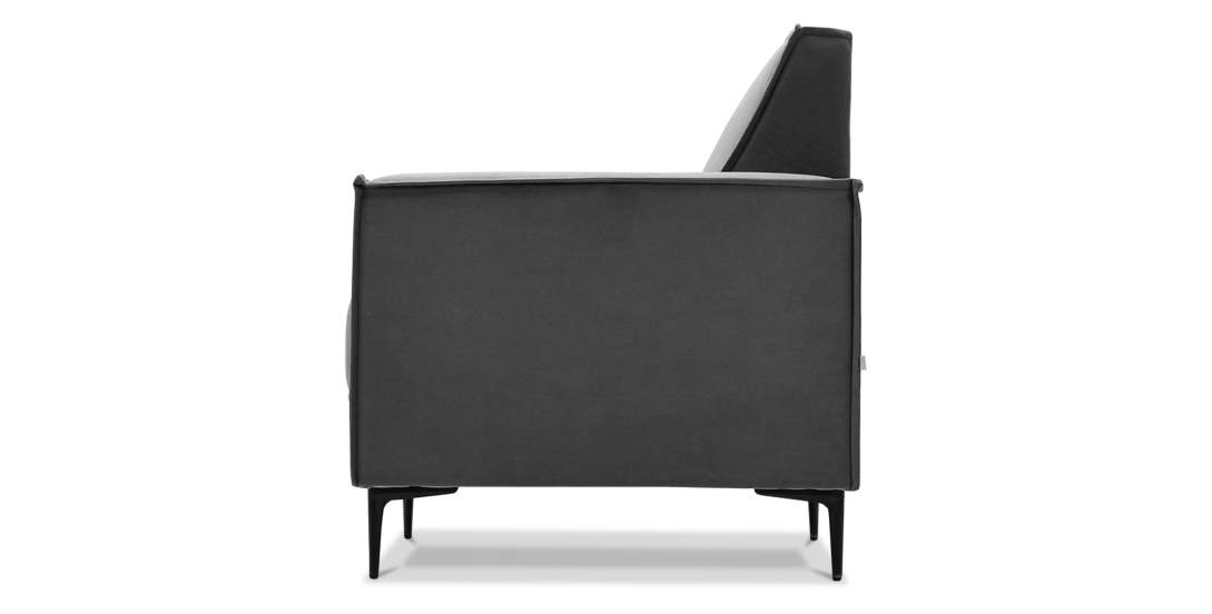 Кресло Авиньон Серый велюр