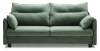 Прямой диван Палермо Оливковый велюр