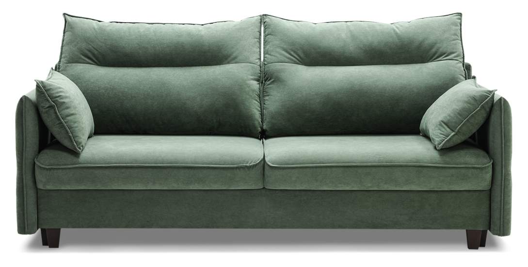 Прямой диван Палермо Оливковый велюр