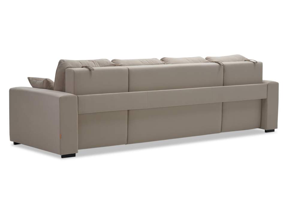 Диван трансформер Астон MAX бежевый велюр