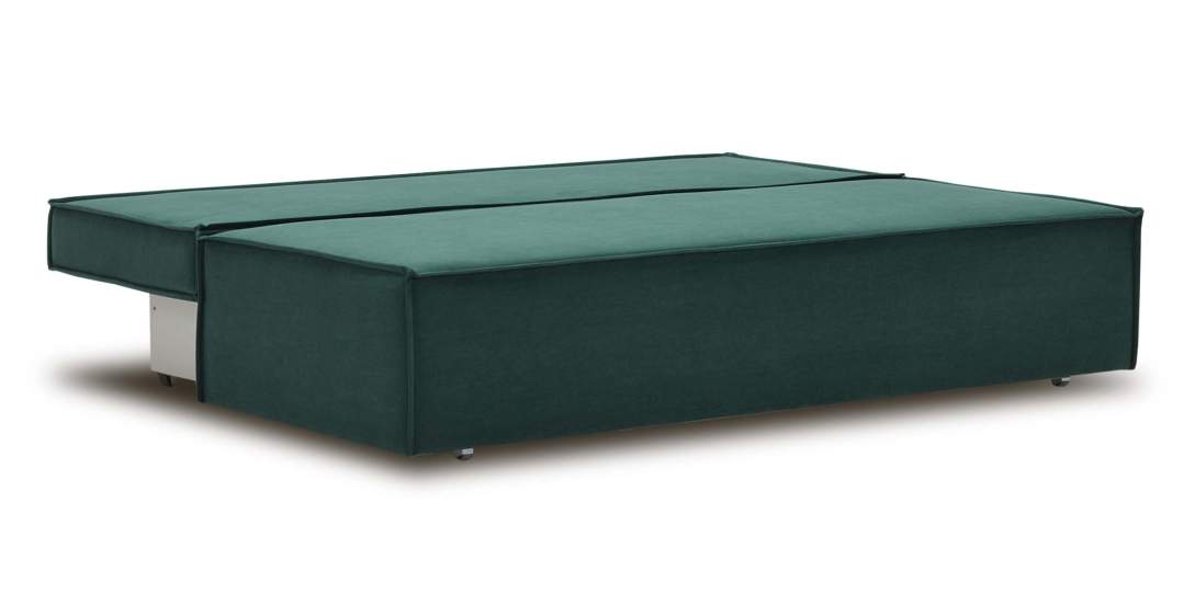 Прямой диван Фабио Fit Изумрудный велюр