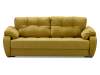 Прямой диван Вестон горчичный велюр