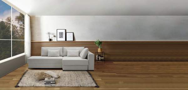 Диван трансформер Дуглас коричневый шенилл Уцененный