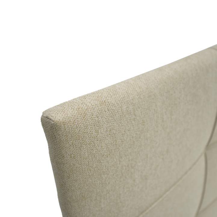 Односпальная кровать Борба 90 кремовый шенилл