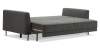 Прямой диван Энгри Графитовый меланж Уцененный