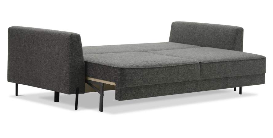 Прямой диван Энгри Графитовый меланж Уцененный