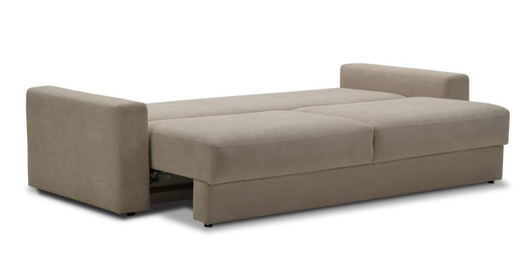 Прямой диван Вегас Айвори велюр