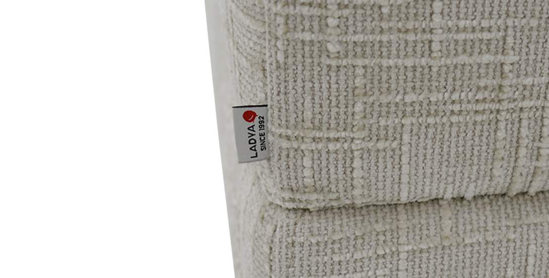 Прямой диван Фоджа бежевый шенилл