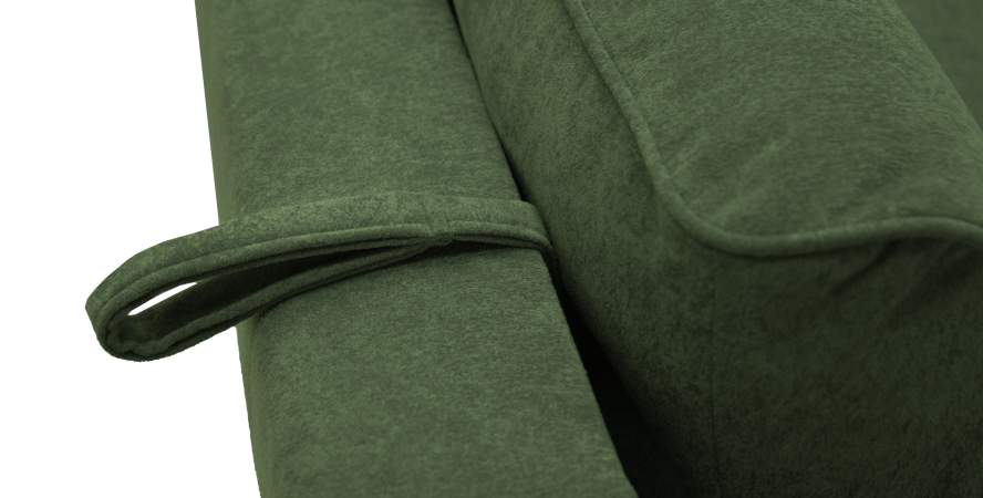 Прямой диван Авилла травяной велюр