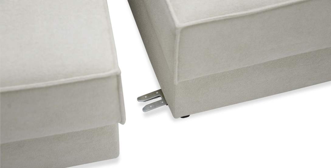 Диван трансформер Дуглас Молочный кремовый букле