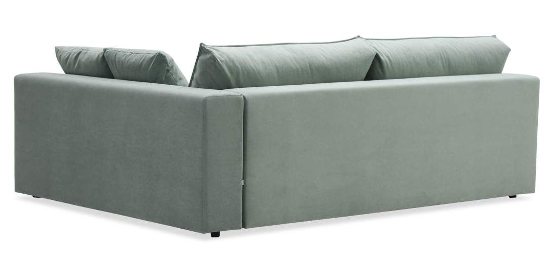 Диван трансформер Дуглас Бирюзовый велюр