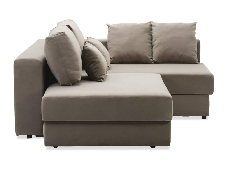 Диван трансформер Лацио жемчужный шенилл Уцененный