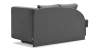 Угловая кушетка левая Иби Антрацитовый велюр Уцененный Угловая кушетка левая Иби Антрацитовый велюр Уцененный