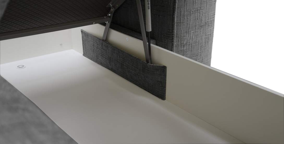 Угловой диван Матье Графитовый шенилл