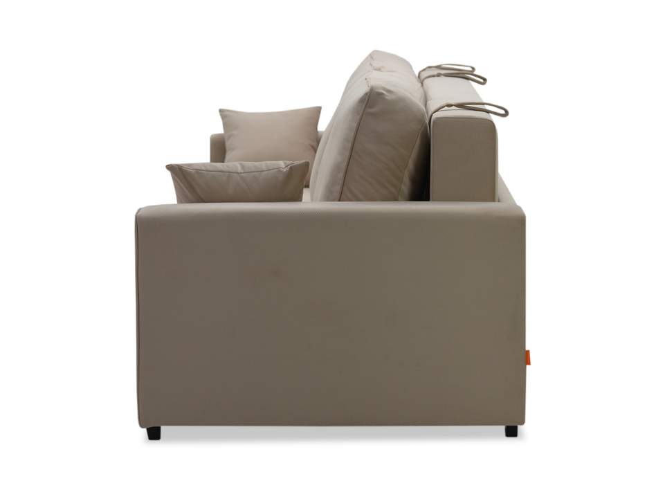 Диван трансформер Астон MAX бежевый велюр