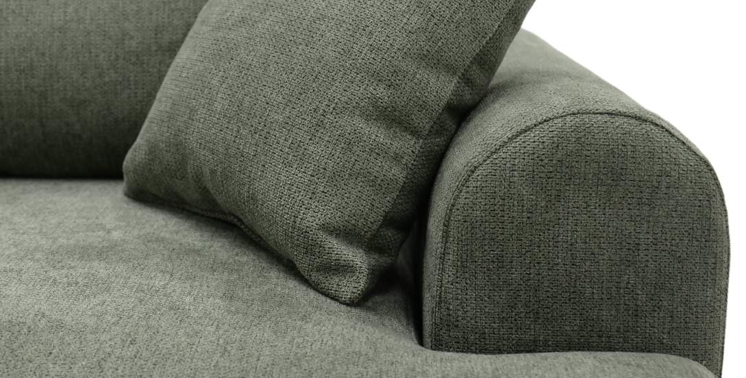 Прямой диван Кьянти Оливковый шенилл 