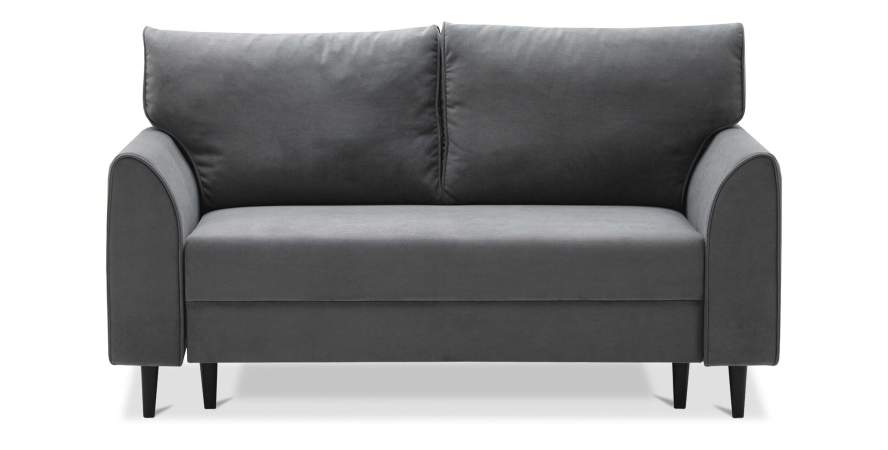 Прямой мини диван Касита 140 Серый велюр Уцененный Прямой мини диван Касита 140 Серый велюр Уцененный