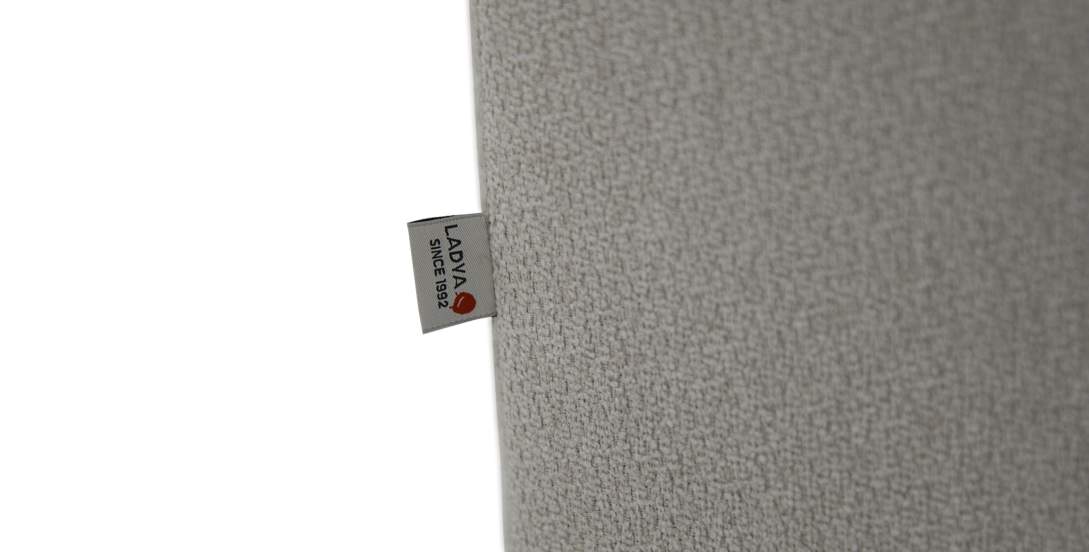 Прямой диван Энтон 1 Пепельный велюр