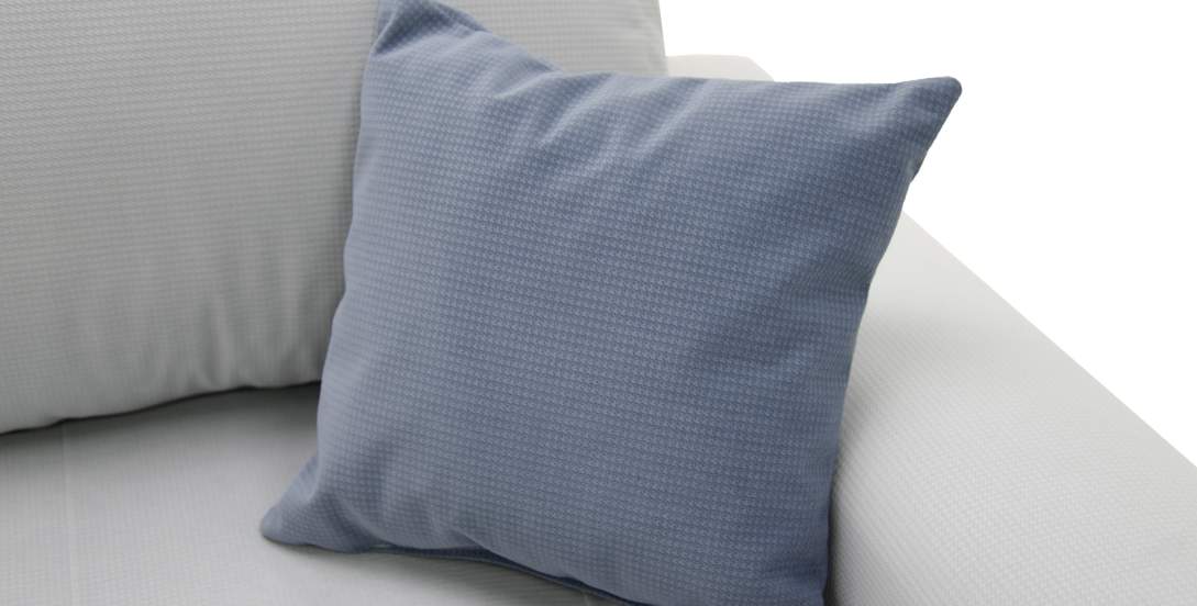 Угловой диван правый Коста светло-серый велюр