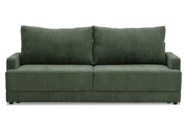 Прямой диван Клиф изумрудный шенилл