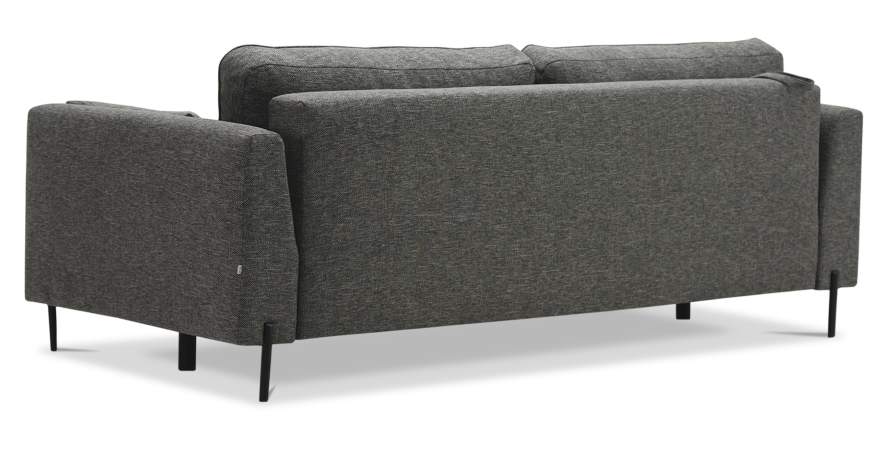 Прямой диван Энгри Графитовый меланж Уцененный