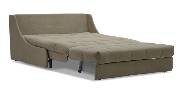 Прямой диван Тусон бежевый велюр 