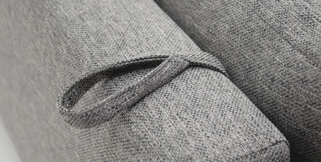 Прямой диван Энгри Графитовый меланж