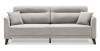Прямой диван Авилла светло-серый велюр