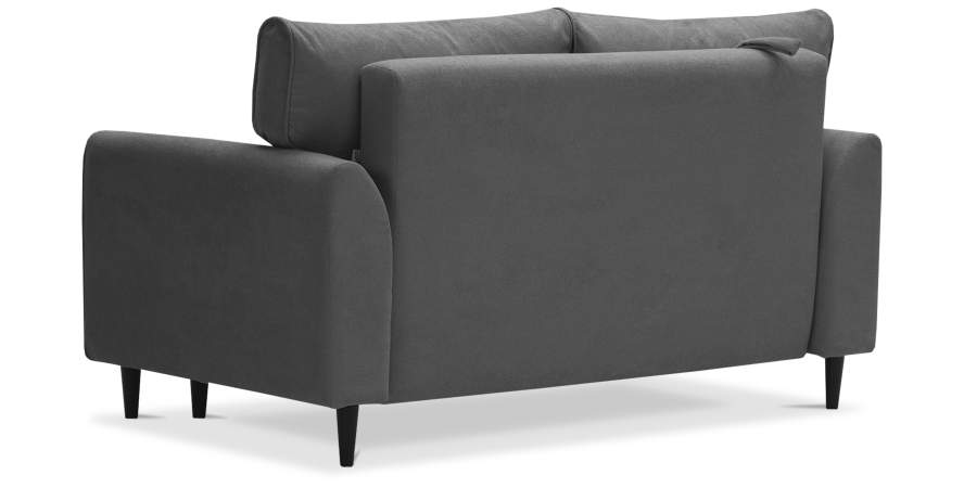 Прямой мини диван Касита 140 серый букле Уцененный