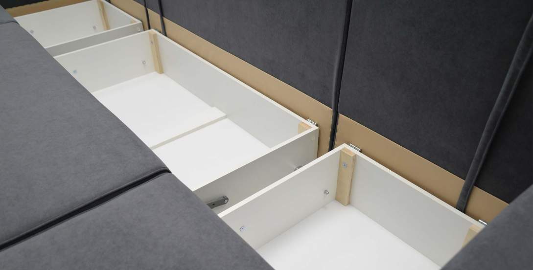 Диван трансформер Астон MAX Графитовый велюр