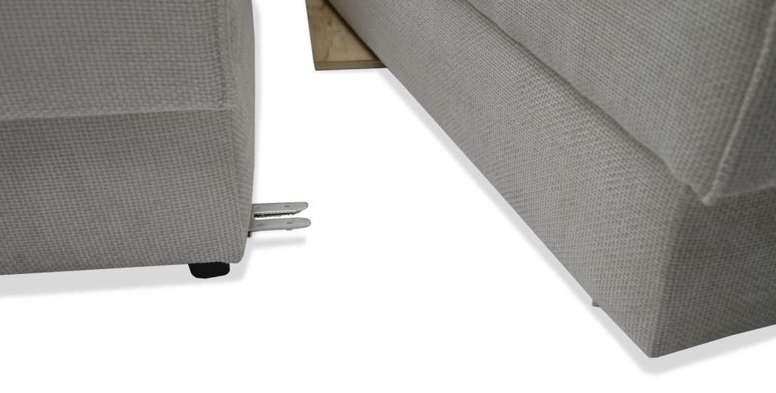 Диван трансформер Дуглас Жемчужный шенилл