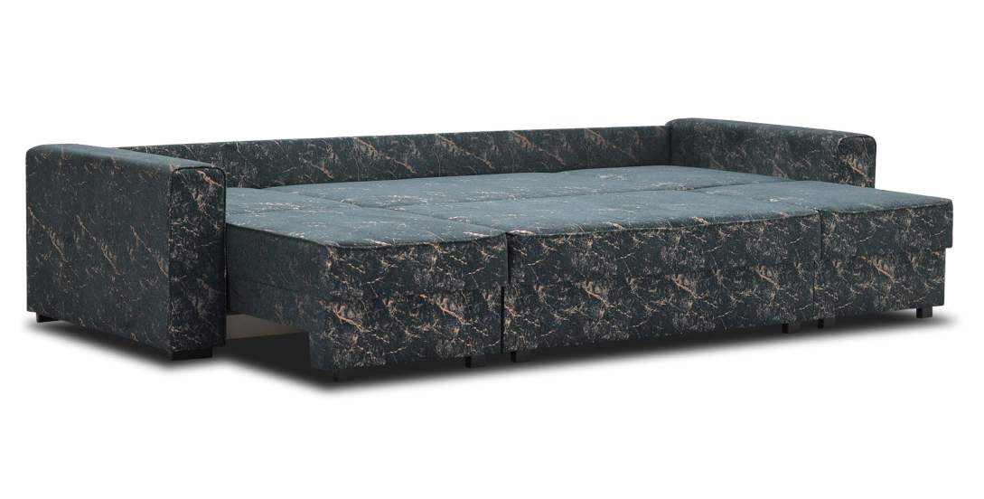 Диван трансформер Астон MAX Антрацитовый шенилл