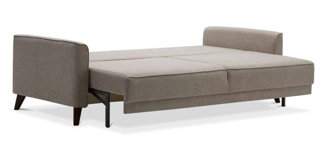 Прямой диван Авилла Бежевый шенилл