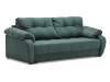 Прямой диван Вестон изумрудный велюр
