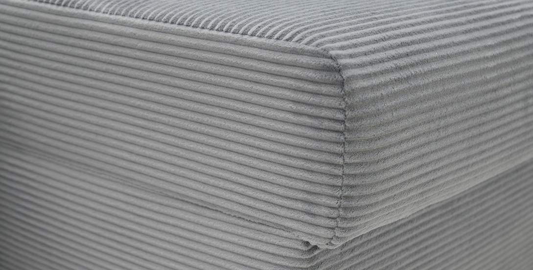 Прямой диван Тайлин Стальной велюр