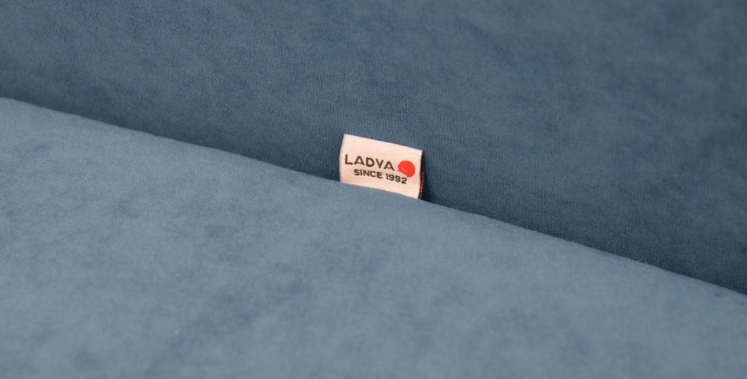 Угловой диван левый Вегас Индиго велюр