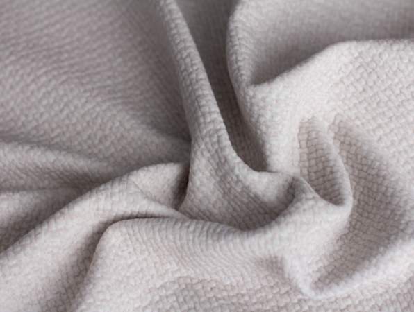 Угловой диван правый Трейд светло-бежевый велюр