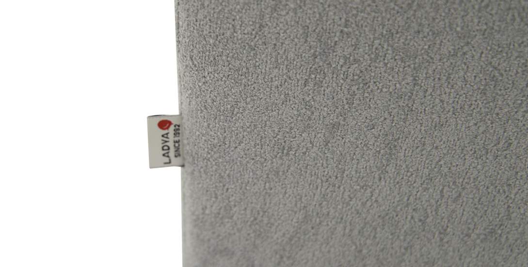 Прямой диван Рица Дымчатый серый велюр 
