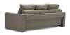 Прямой диван Мекс светло-коричневый велюр