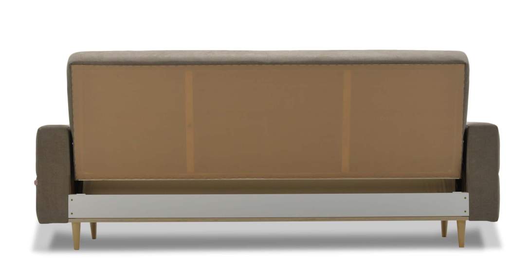 Прямой диван Виконт Бежевый шенилл