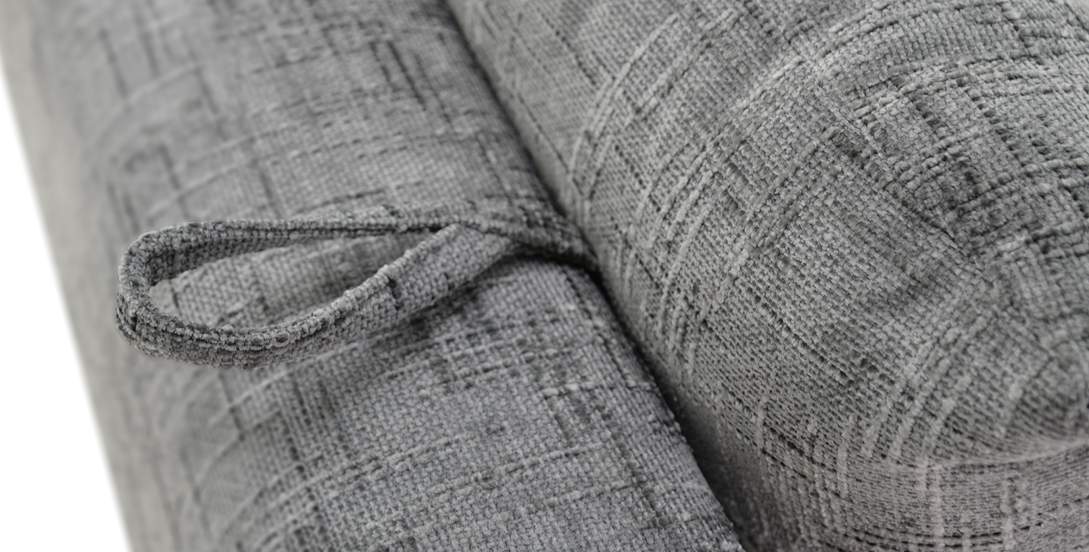 Прямой диван Кьяра графитовый шенилл 