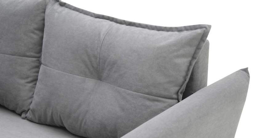 Прямой мини диван Лома 140 светло- терракотовый шенилл Уцененный