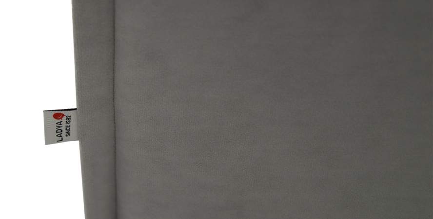 Прямой диван Фабио Дымчатый серый велюр Уцененный