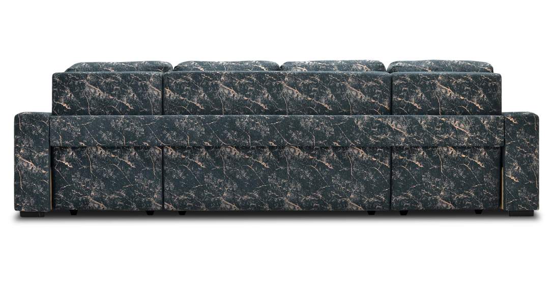 Диван трансформер Астон MAX Антрацитовый шенилл